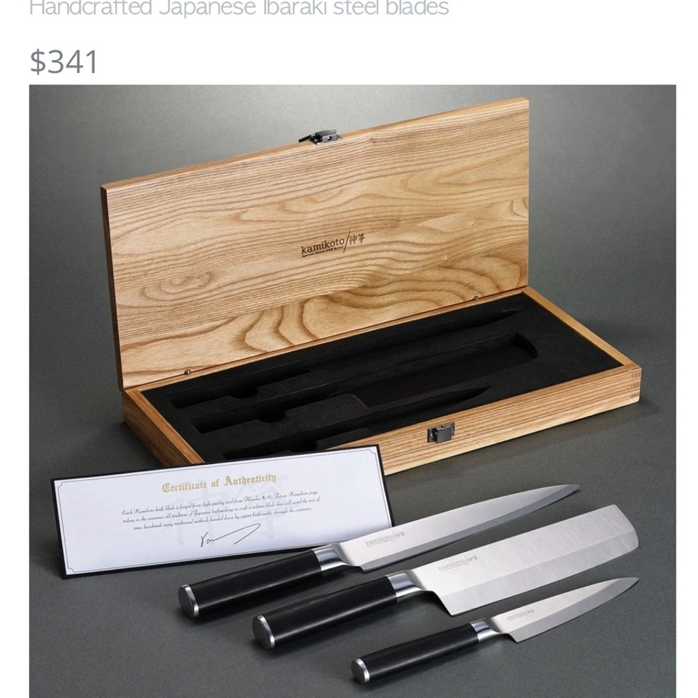 🔺Kamikoto Kanpeki Knife Set (3)